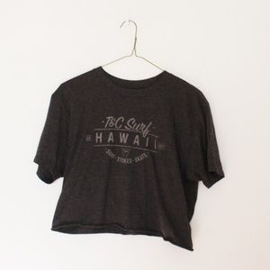 Hawaii Surf Shop Crop Top
